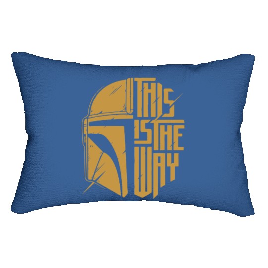This Is The Way Lumbar Pillows, Galaxy edge Lumbar Pillows, Mandalorian Lumbar Pillows, Disneyland Lumbar Pillows
