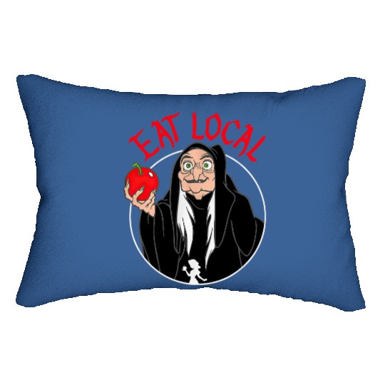 Disney Snow White Witch Poison Apple Eat Local Witch Vacation Disney Lumbar Pillows