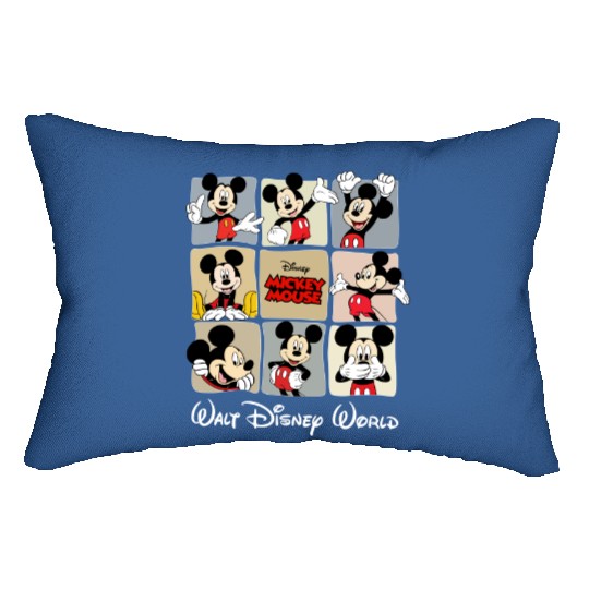 WDW Mickey Mouse Lumbar Pillows, Disney Trip 2023 Lumbar Pillows