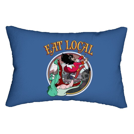 Retro Disney Peter Pan Tick-Tock The Crocodile Captain Hook Eat Local Lumbar Pillows