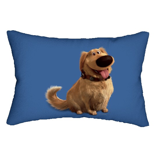 Dug the Dog from Disney Pixar UP - smiling Lumbar Pillows