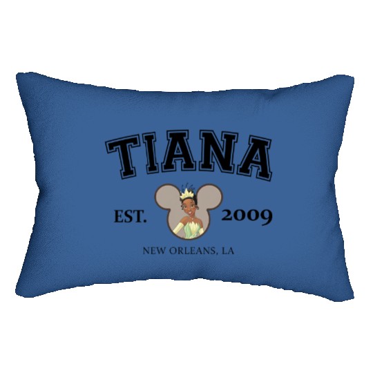 Princess Tiana Comfort Colors Lumbar Pillows, Disney Princess Lumbar Pillows, Mickey Ears Lumbar Pillows