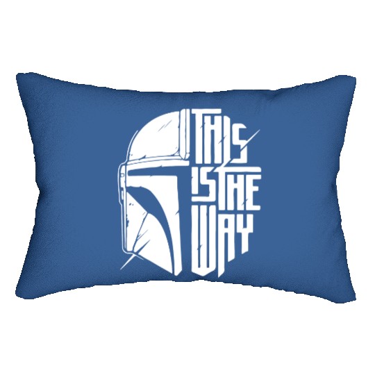 This Is The Way Lumbar Pillows, Mandalorian Lumbar Pillows, Disney Lumbar Pillows, Galaxy edge Lumbar Pillows