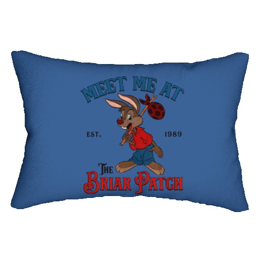 Disney Splash Mountain Vintage Lumbar Pillows, Meet Me At The Briar Patch Lumbar Pillows