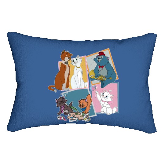 Disney Comfort colors Lumbar Pillows, Retro Disney Aristocats Lumbar Pillows