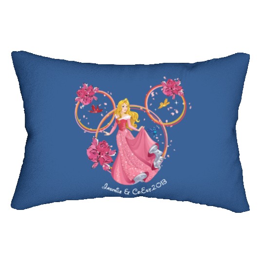 Aurora Lumbar Pillows, Sleeping Beauty Lumbar Pillows, Disney Princess Lumbar Pillows