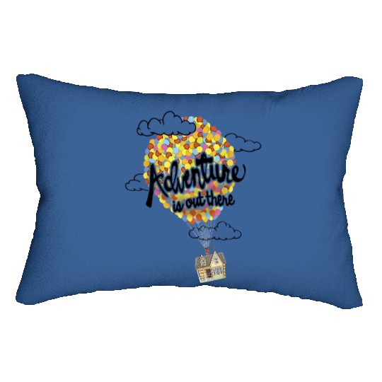 Discover Disney Pixar Up Adventure House Balloon Lumbar Pillows