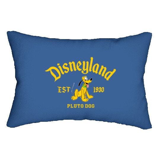Pluto Disneyland Lumbar Pillows, Mickey And Friends Lumbar Pillows, Disney Pluto Lumbar Pillows