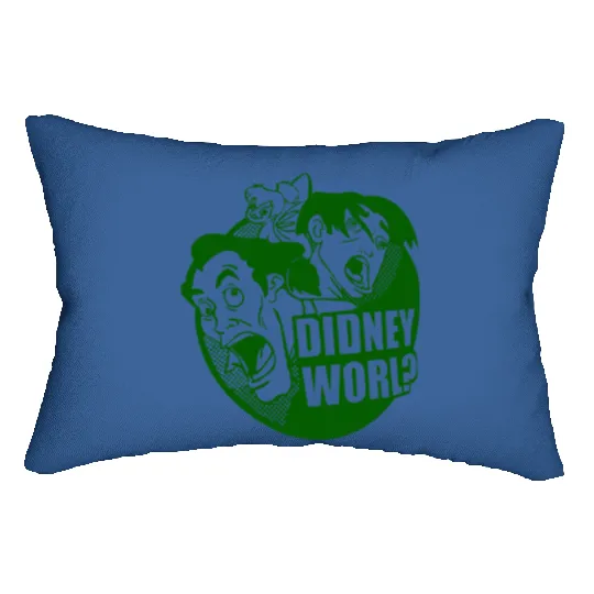 Disney World Peter Pan fan - Didney worl? Lumbar Pillows