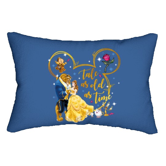 Disney Beauty And The Beast Lumbar Pillows, Belle Princess And The Beast Lumbar Pillows