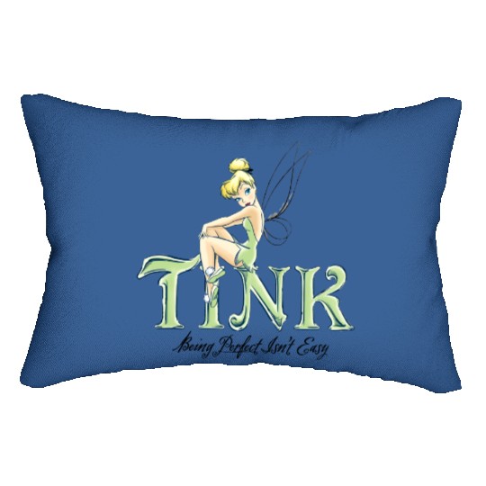 Vintage Disney Tinker Bell Comfort Colors Lumbar Pillows, Disneyworld Lumbar Pillows
