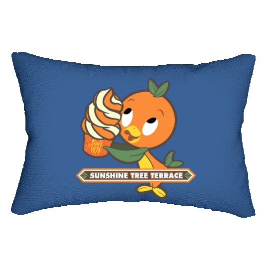 Disney Orange Bird Lumbar Pillows, Orange Bird Citrus Swirl, Sunshine Tree Terrace, Disney 2022 Trip Lumbar Pillows
