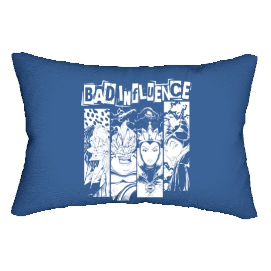 Retro Disney Villains Maleficent Ursula Evil Queen Hades Lumbar Pillows