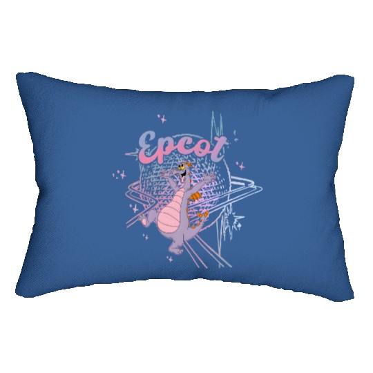 Disney Epcot Funny Figment Imagination Lumbar Pillows