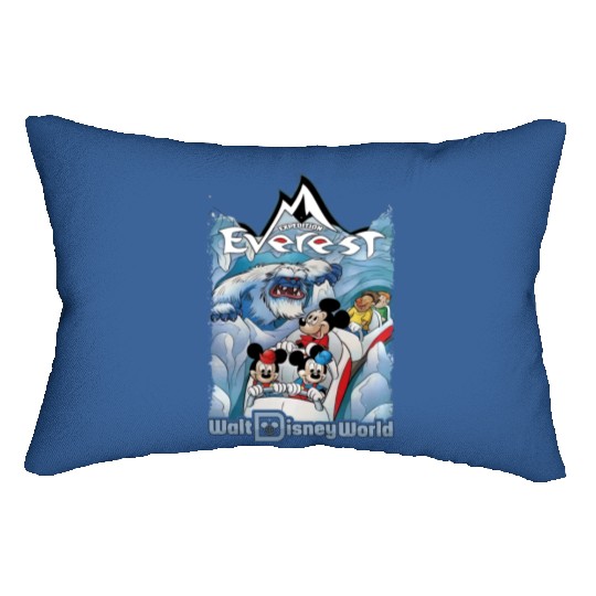 Disney Mountain Lumbar Pillows, Expedition Everest Lumbar Pillows, Disney Lumbar Pillows