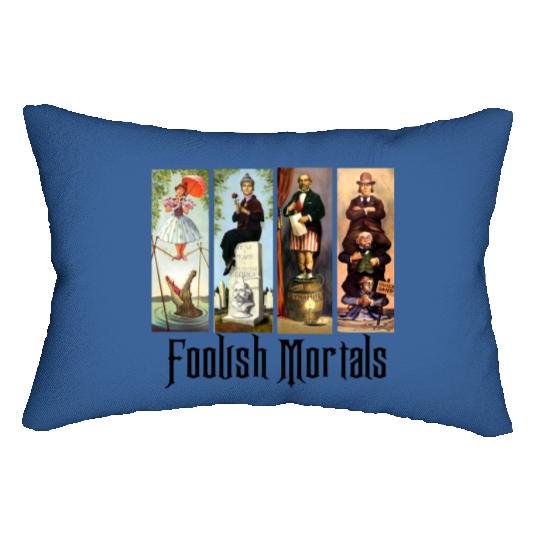 foolish mortals crop top, disney haunted mansion Flowy Cropped Tees