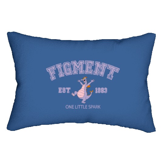 Vintage Figment Lumbar Pillows, Figment est 1983 Lumbar Pillows, Disneyland Lumbar Pillows, Epcot Lumbar Pillows