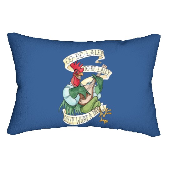 Disney Alan-a-dale Rooster Robin Hood Lumbar Pillows