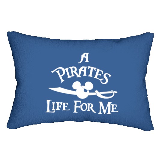 Disney Cruise Pirates Lumbar Pillows, A Pirates Life For Me Lumbar Pillows, Pirate Night Lumbar Pillows, Pirate Lumbar Pillows