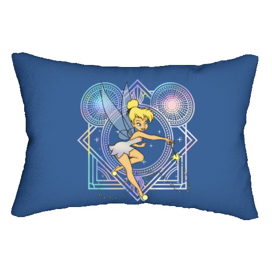 Tinkerbell Disney 100 Years Of Wonder Lumbar Pillows, Disney Anniversary Lumbar Pillows, Disneyland 2023 Trip
