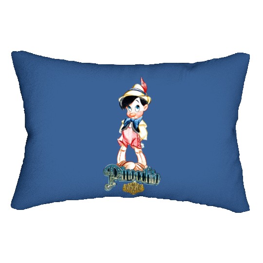 Disney Pinocchio Vintage Portrait Lumbar Pillows