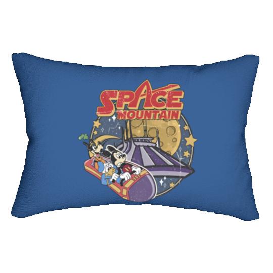 Colors Disney Space Astronauts Lumbar Pillows, 90's Space Mountain Lumbar Pillows