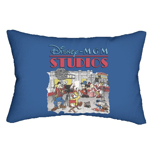 Disney Epcot Studio Lumbar Pillows, Vintage Epcot 1982 Lumbar Pillows, Vintage Disney Merch Lumbar Pillows