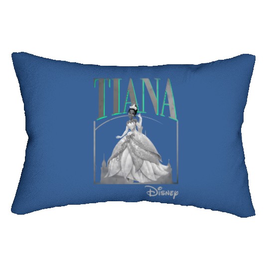 Retro Tiana 90s Lumbar Pillows, Disney princess Lumbar Pillows