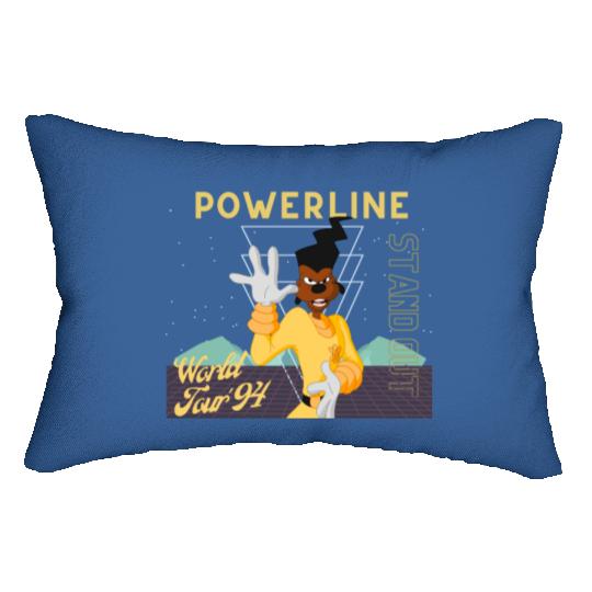 Disney Powerline World Tour 94 Lumbar Pillows 4 | Disney Lumbar Pillows | A Goofy Movie Lumbar Pillows | Unisex | Anime Manga Vintage