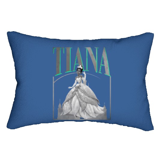 Retro Tiana 90s Lumbar Pillows, Disney princess Lumbar Pillows