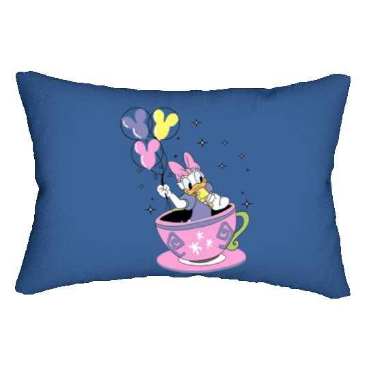 Disney Daisy Duck Balloon Lumbar Pillows