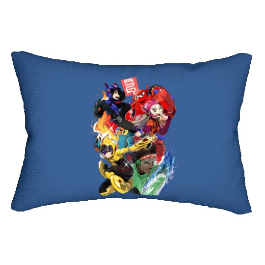 Disney Baymax Lumbar Pillows, Big Hero 6 Lumbar Pillows, Super Hero Lumbar Pillows