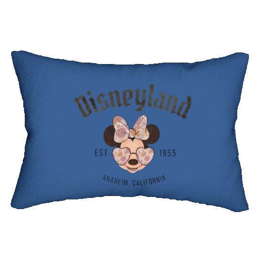 Vintage Disneyland California Lumbar Pillows, Vintage Minnie mouse Lumbar Pillows, Disneyland California Minnie Mouse