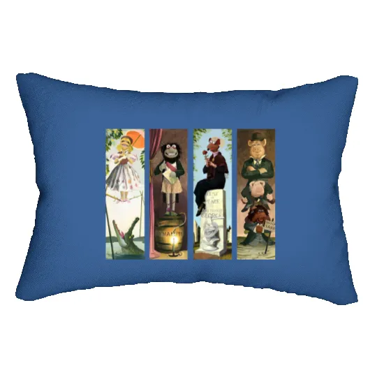 Disney The Muppets Haunted Mansion Halloween Retro Lumbar Pillows, Three Hitchhiking Ghosts Lumbar Pillows