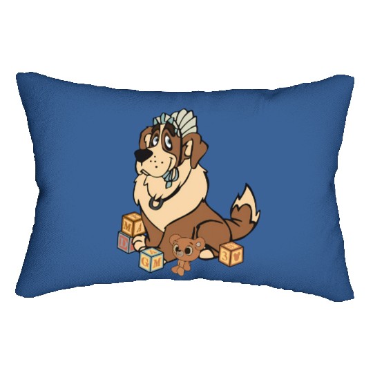 Disney Nana Dog And Toys Lumbar Pillows, Disney Peter Pan Lumbar Pillows