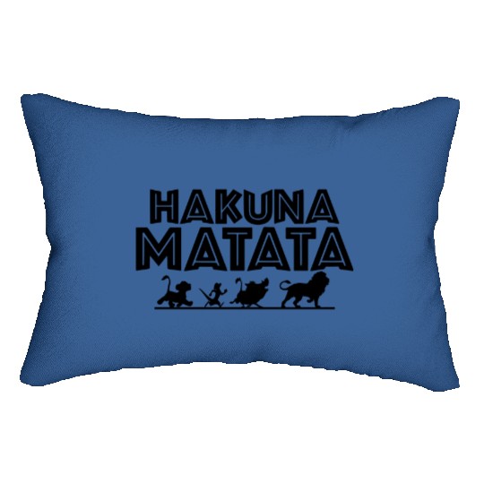 Hakuna Matata Lumbar Pillows, Disney Lumbar Pillows, Lion King Lumbar Pillows, Animal Kingdom Lumbar Pillows
