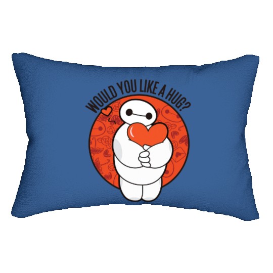 Disney Big Hero 6 Baymax Hug Graphic Lumbar Pillows