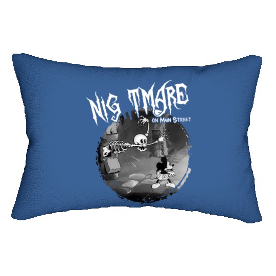 Vintage Disney Halloween Nightmare on Main Street Lumbar Pillows