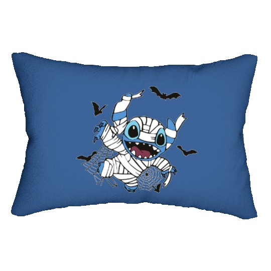 Stitch Halloween Lumbar Pillows, Disneyland Halloween Lumbar Pillows, Stitch Horror Hallowwen