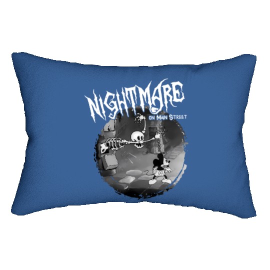 Vintage Disney Halloween Nightmare On Main Street Lumbar Pillows
