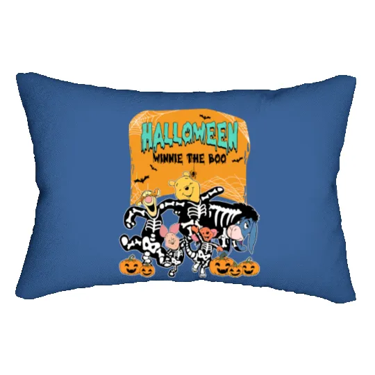 Disney Winnie the Pooh Skeleton Halloween Lumbar Pillows