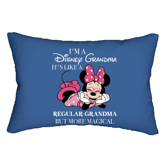 I'm A Grandma, It's Like A Regular Grandma But More Magical Lumbar Pillows, Disney Minnie Mouse