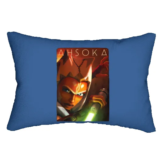 Ahsoka Tano Lumbar Pillows, Power of the Galaxy Lightsaber Lumbar Pillows, Disney Star Wars Lumbar Pillows