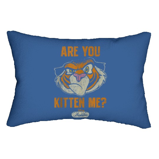 Disney Aladdin Rajah Are You Kitten Me Faded Por Lumbar Pillows