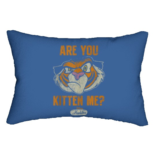 Disney Aladdin Rajah Are You Kitten Me Faded Por Lumbar Pillows