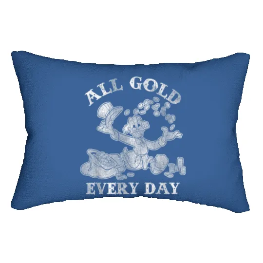Disney Scrooge McDuck All Gold Lumbar Pillows
