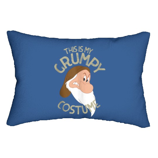 Disney Snow White This Is My Grumpy Costume Hall Lumbar Pillows