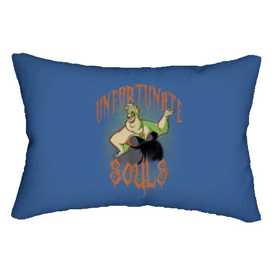 Disney Villains Halloween Ursula Unfortunate Sou Lumbar Pillows