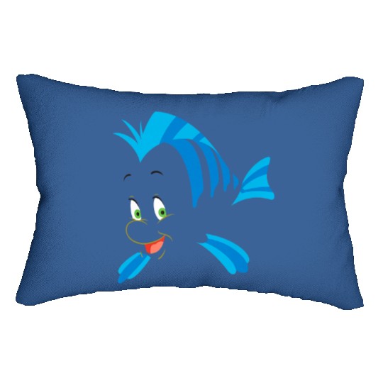 Discover Disney The Little Mermaid Flounder Costume Premi Lumbar Pillows