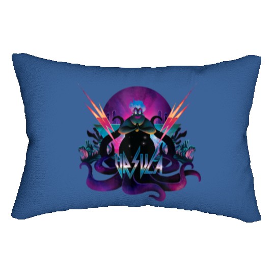 Disney Villains Ursula 90s Rock Band Neon Tank T Lumbar Pillows